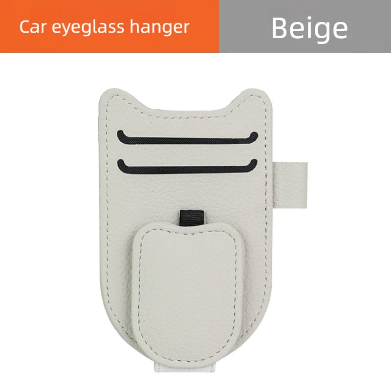 DriveEase VisorGrip™️ Magnetic Sunglasses Holder