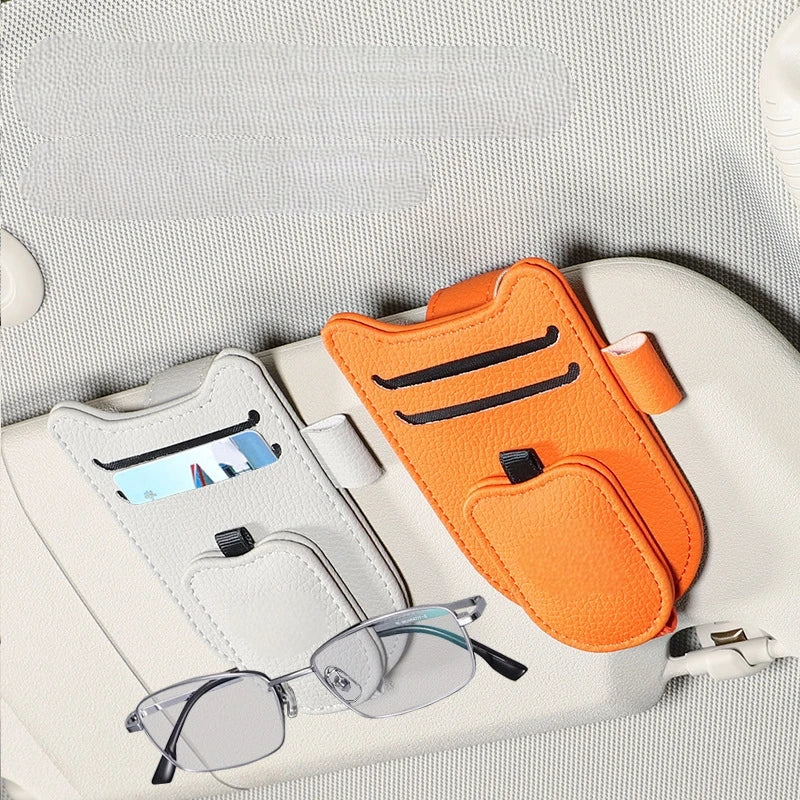 DriveEase VisorGrip™️ Magnetic Sunglasses Holder